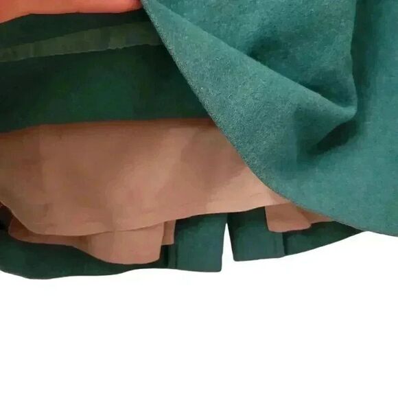 J. Crew Women's Turquoise Blue Wool/Viscose The Pencil Skirt Straight Lined Skir - Picture 3 of 11